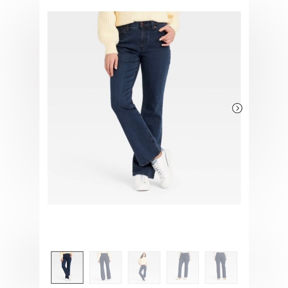 Never Worn - Women’s High Rise Vintage Bootcut Jeans